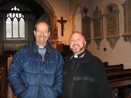 Richard Jackson, Diocesan Advisor for Mission and Renewal with Gary